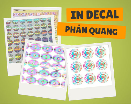Decal Phản Quang