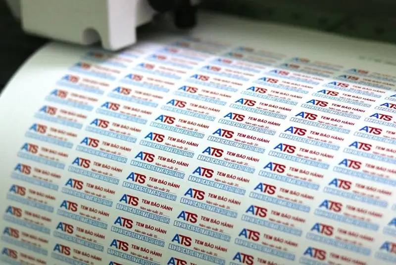 Thiết kế tem bảo hành