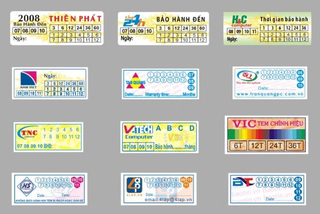 Kỹ thuật in tem dán điện thoại