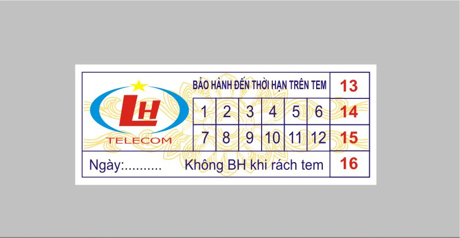 Tem bảo hành