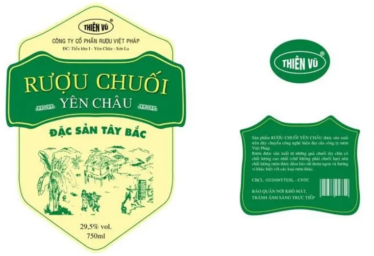 Mẫu tem rượu đẹp
